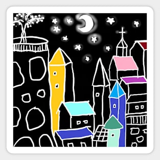 Starlight Village Magnet